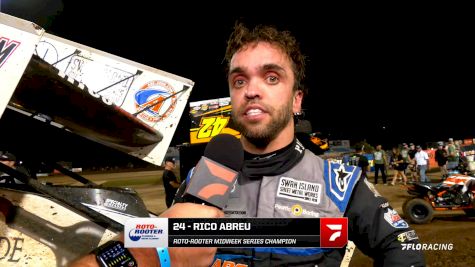 Rico Abreu Reacts After Winning 2025 Roto-Rooter Midweek Championship