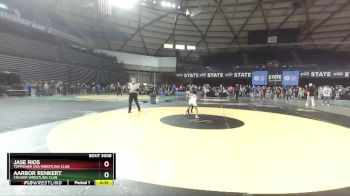 84 lbs Champ. Round 1 - Jase Rios, Toppenish USA Wrestling Club vs Aarbor Renkert, Cruiser Wrestling Club