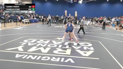 138 lbs Cons. Round 1 - Audrey Pierce, Heritage vs Danielle Hyder, C.G. Woodson