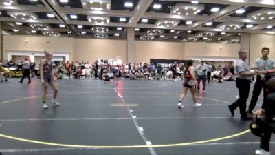 101 lbs Consi Of 32 #1 - Sienna Montanez, Pounders WC vs Kylie Potts, Caldwell Wrestling