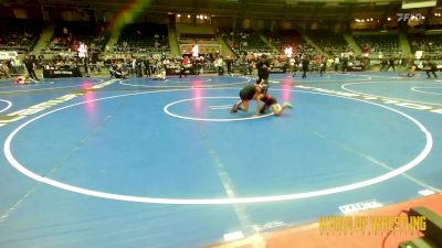 75 lbs Final - Antonio Aguilar, RedWave Wrestling vs JoJo Igneri, Yale Street