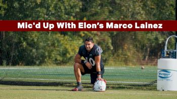 Mic'd Up With Elon Quarterback Marco Lainez