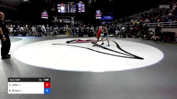 126 lbs Cons 32 #1 - Christian Jelle, Minnesota vs Dominic Brown, Indiana