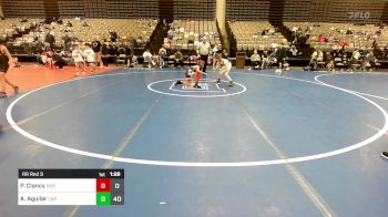 77 lbs Rr Rnd 3 - Parker Clancy, Seagull Wrestling Club vs Antonio Aguilar, Cali Red