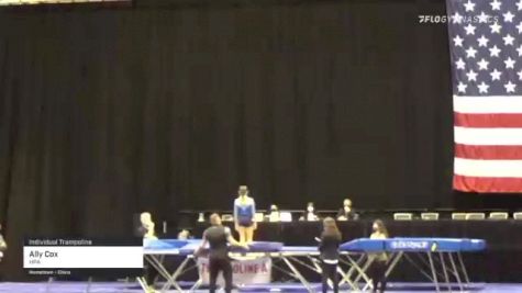 Ally Cox - Individual Trampoline, HPA - 2021 USA Gymnastics Championships