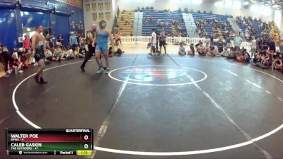 215 lbs Quarters & Wb (16 Team) - Caleb Gaskin, The Outsiders vs WALTER POE, NFWA