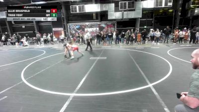 66 lbs Rr Rnd 1 - Allie Brasfield, Independent vs Triss Vest, Imperial Valley Panthers