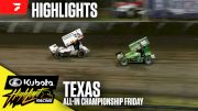Highlights | 2025 Kubota HLR All-In Championship Friday at Texas Motor Speedway