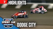 Highlights | 2025 USAC Sprints at Dodge City Raceway Park