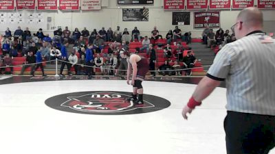 190 lbs Round Of 16 - Jaz Monteiro, North Country vs Keegan Reid, Otter Valley