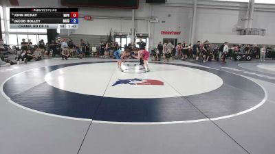 120 lbs Champ. Rd Of 16 - John McKay, Michigan Premier vs Jacob Holley, Massa