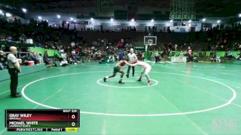 190 lbs 3rd Place Match - Michael White, Lawrence North vs Gray Wiley, Roncalli