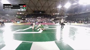 Boys 3A 150 lbs Cons. Round 2 - Milad Salehi, Rainier Beach vs Judah Eck, Ridgeline
