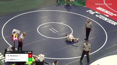 82 lbs Consi Of 16 #1 - Mikey Nardozza, Altoona vs Joshua DeOrio, Penn Delco