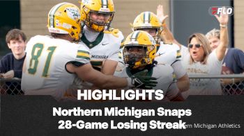 Northern Michigan Football Snaps 28-Game Losing Streak