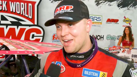 Bobby Pierce Reacts To Back-to-Back Dirt Track World Championship Wins At Eldora