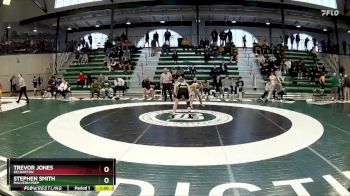 157 lbs Semifinal - Stephen Smith, Malvern Prep vs Trevor Jones, Delbarton