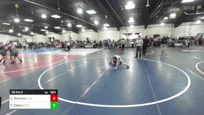 69 lbs Rr Rnd 3 - Ezekiel Ramirez, Juggernaut WC vs Thomas Cleary, Eldorado Jr. Wrestling