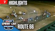 Highlights | 2025 USAC Sprints at Route 66 Motor Speedway