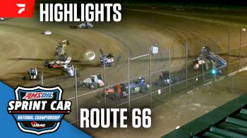 Highlights | 2025 USAC Sprints at Route 66 Motor Speedway