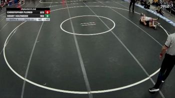 132 lbs Semis & 1st Wrestleback (8 Team) - Christopher Flores, Gothenburg vs Henry Holtmeier, Tri County