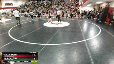 145 lbs Cons. Semi - Kallie Bauer, Natrona County vs Lila Callister, Mountain View