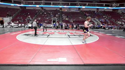 285 lbs Round Of 16 - Gage Hughes, Boiling Springs vs Giovanni Tarentella, Central Mountain