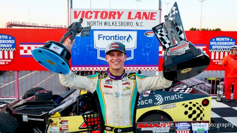 Luke Baldwin Reacts After Winning Second Straight SMART Modified Championship