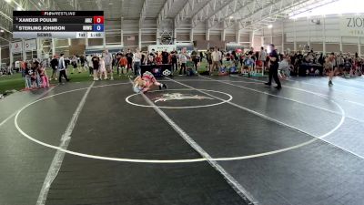 105 lbs Semis - Xander Poulin, Arizona vs Sterling Johnson, Benjamin Brawlers Wrestling Club