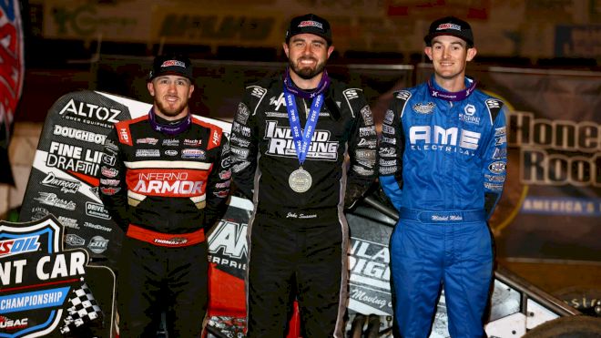 USAC National Sprint Car Results Route 66 Motor Speedway