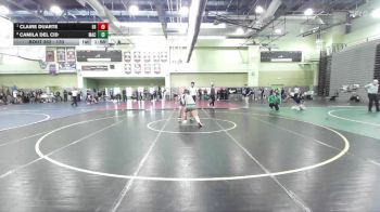 170 lbs Quarterfinal - Claire Duarte, EAGLE ROCK vs Camila Del Cid, MACES