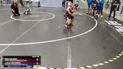 85 lbs 5th Place Match - Paxton Erik, Bethel Freestyle Wrestling Club vs Lucas Edmunds, Soldotna Whalers Wrestling Club