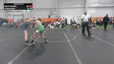 100 lbs Round 2 (10 Team) - Brady Ramirez, Contenders WA vs Tyler Elliott, Dayton Bandits