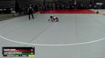 55 lbs Semis & 1st Wrestleback (8 Team) - Oliver Hoppe, Marshall/Lakeview/RTR vs Matthew Bakkedahl, Maple River/USC