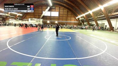 107A kg Rr Rnd 1 - Julie Smith, Whitney Point vs Rubi De La Cruz, Copiague Wrestling Club