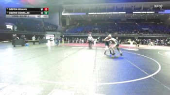 165 lbs Cons. Round 4 - Colton Gonzalez, Central Catholic vs Griffin Bevans, West Park