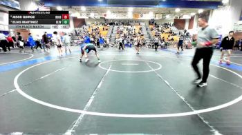 126 lbs 7th Place Match - Jesse Quiroz, Eleanor Roosevelt vs Elias Martinez, Cleveland