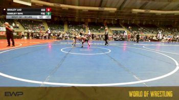 90 lbs Consolation - Shaley Lau, Golden Backs MRTC vs Kinsley Rife, Palmyra Youth Wrestling Club