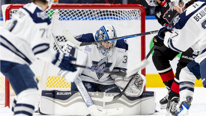 Place au premier match des espoirs LHJMQ