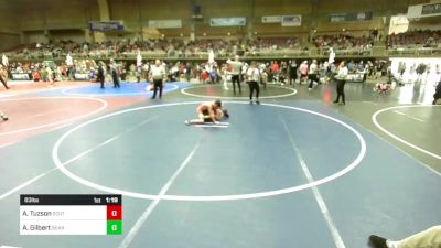 83 lbs Rr Rnd 3 - Ashton Tuzson, Scottsbluff WC vs Anthony Gilbert, Bear Cave