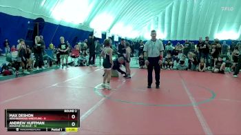 56 lbs Round 2 (8 Team) - Max Deshon, Neighborhood Wrestling vs Andrew Huffman, Donahue WA Blue