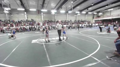 66 lbs Consolation - Treagen White, Southwest Hammers vs Jayce Randall, NAZ Grapplers
