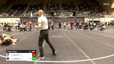 125 lbs Quarterfinal - Jeffrey Jacome, Gardner-Webb vs Luke Lilledahl, Penn State