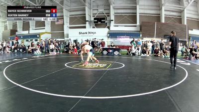 138 lbs Cons. Round 2 - Rayce Schriever, Colorado vs Kixten Barney, Utah