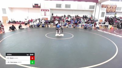 150 lbs Consolation - Omid Sabr, Worcester Tech vs Abel Varzeas, West Springfield