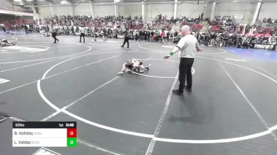 62 lbs Semifinal - Brock Holiday, Stout Wr Acd vs Liam Valdez, Stout Wr Acd