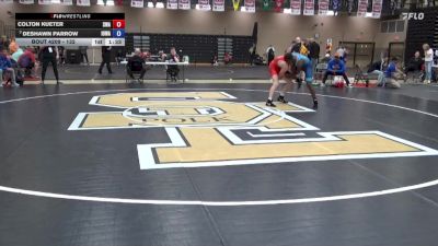 132 lbs Cons. Round 3 - Colton Kueter, Sebolt Wrestling Academy vs Deshawn Parrow, Iowa