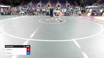 144 lbs Cons 64 #2 - Tristan Dodd, NM vs Cole Gros, LA