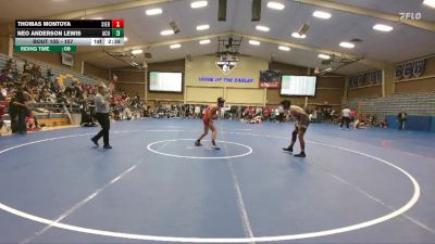 157 lbs Champ. Round 2 - Thomas Montoya, Sierra College vs Neo Anderson Lewis, Arizona Christian University