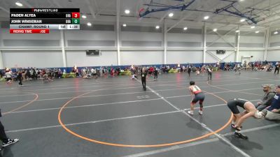 113 lbs Champ. Round 1 - John Winseman, Unattached vs Paden Alyea, Unattached